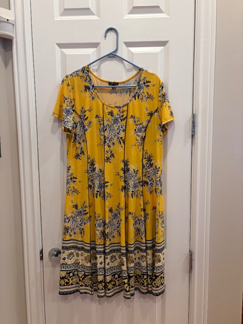 Sam & Jo Yellow Summer Dress XL